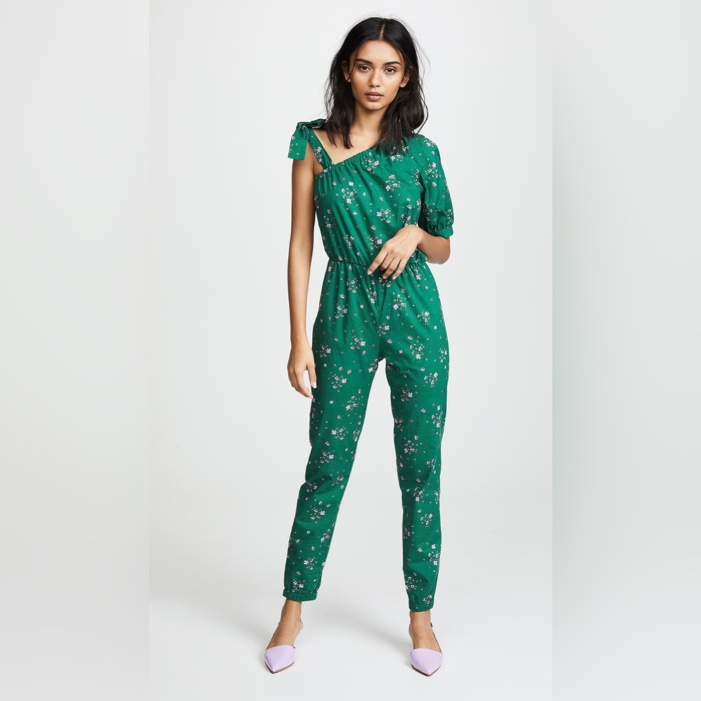 Green Amanda Uprichard jumpsuit, size S